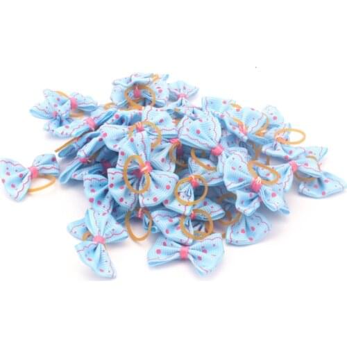 Traumdeutung Small Dogs Bows Hair For Pets Puppy Accessories Supplies Dog Hair Clips Yorkshire Grooming Bows noeud pour chien
