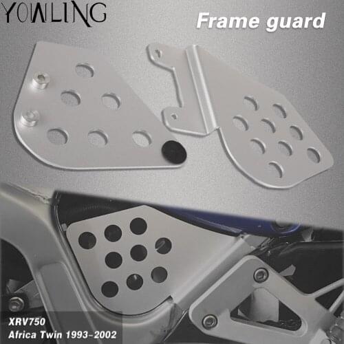 Bumper Frame Protection Guard Cover FOR HONDA XRV750 Africa Twin 1993 1994 1995 1996 1997 1998 1999-2002 Motorcycle Frame guard