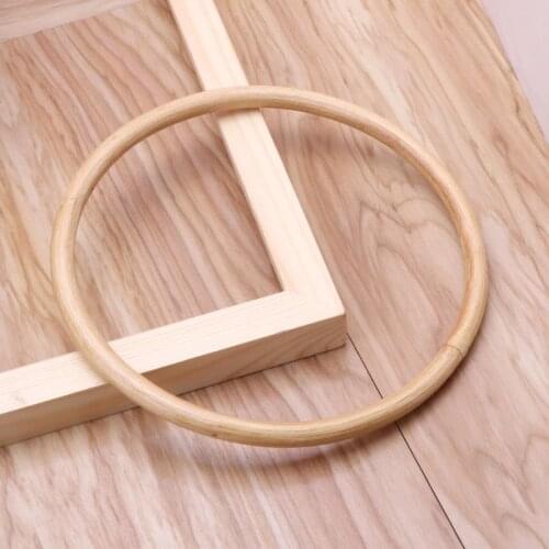 1 x Round Bamboo Rattan Bag Handle for Handcrafted Handbag DIY Bags Accessories Good Quality 15x15cm Jy20 21 Dropshipping