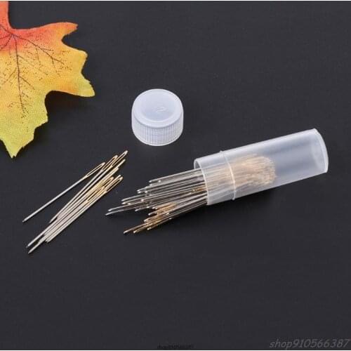 100 PCS Tail Embroidery Fabric Cross Stitch Needles Craft Tools Size 26 For 14CT O21 20 Dropshipping