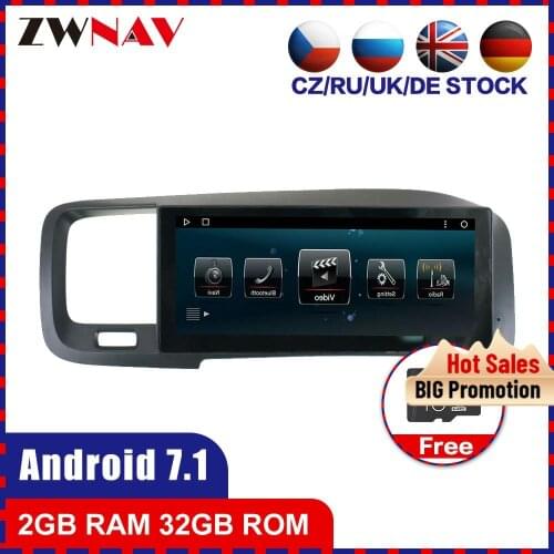 Touch screen 2din Android 9.0 Car Multimedia player For Volvo S80 2011-2014 car radio stereo GPS navi head unit wifi auto stereo