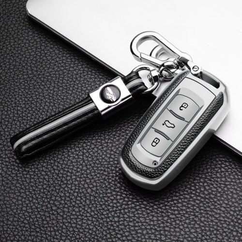 For Geely Atlas Boyue NL3 EX7 Emgrand X7 Borui SUV GT GC9 Car Key Cover Bag Case Shell Protector Keychain Accessories
