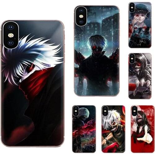 TPU Coque Case Tokyo Ghoul For Samsung Galaxy S3 S4 S5 Mini S6 S7 S8 Edge Plus S9 S10 S20 Plus