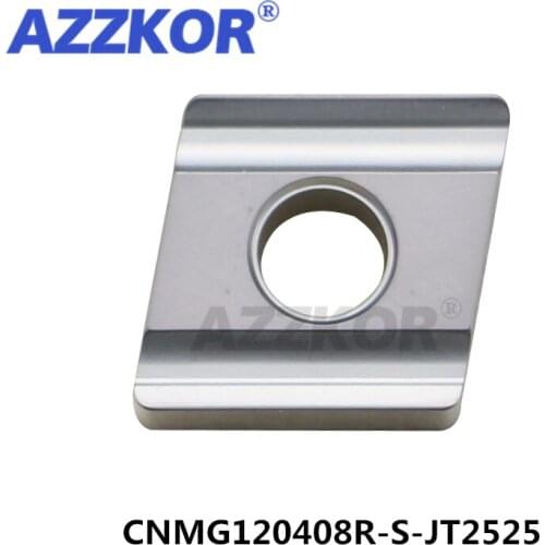 CNMG120408R-S JT2525 Ceramic Inserts Cutter CNC Lathe Turning Tools For Hardened steel Metal Top AZZKOR External Tools