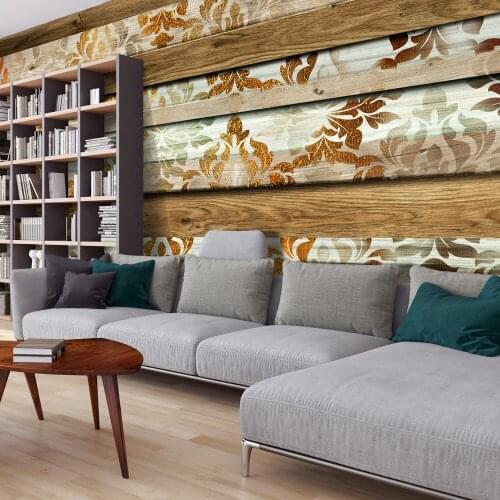 Wall Mural XXL - Wooden Elegance - 500x280 cm