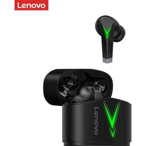 Lenovo LP6 Wireless Headset Bluetooth-compatible V5.0 Earphone Game True Esports Extra Long Life Touch Control For IOS Android
