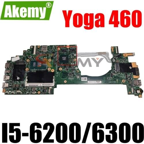 MB 14283-3 14283-2 14283-1 Mainboard For Lenovo Thinkpad P40 Yoga 460 Laptop Motherboard With I5-6200 I5-6300 CPU+2GB GPU