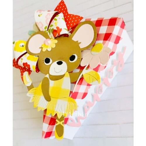 Ballet Lady Animal Metal Cutting Dies Scrapbooking Mold Stencil Die Cuts Card Making DIY Craft Embossing New Dies 2021