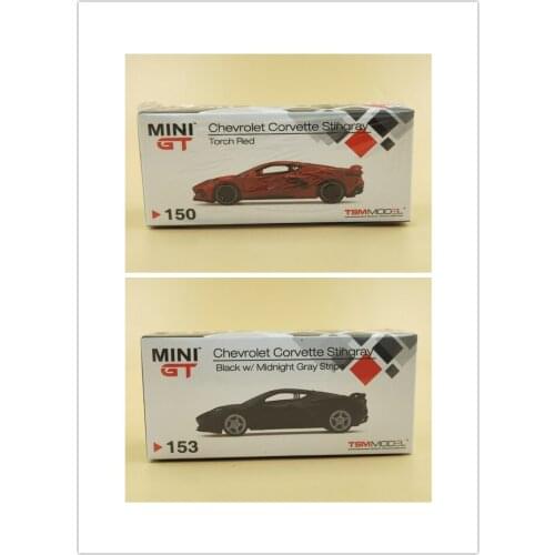 MINI GT 1/64 2020 Chevrolets Corvette Stingray Alloy models