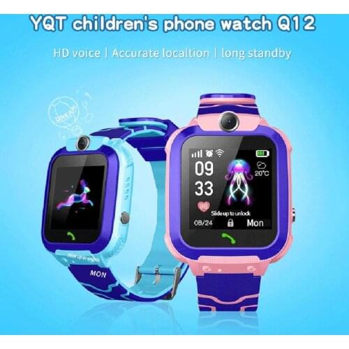 Fashion Kids Smart Phone Watch IP67 Waterproof Dial Call Voice Chat Smartwatch Toys for Children Montessori Toy Walkie Talkies