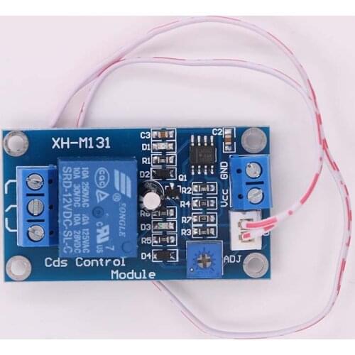 DC 12V Photosensitive Resistance Relay Control Module Light Control Switch Photo Induction Module RM007