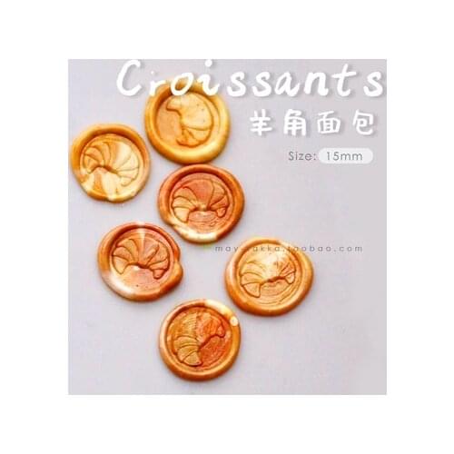 Irregular bread animal Head Removable Wax Seal Handle Heads DIY Stamps Postage Journal Package Date Wedding Gift Envelope Tools