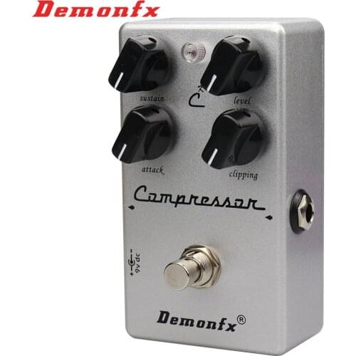 NEW High Quality Demonfx CK 4-Knob Compressor Guitar Effect Pedal Compressor With True Bypass Clone K C4 Compressor