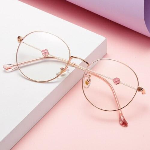 Flower Anti blue rays computer Glasses Men Women Blue Light Coating Gaming Glasses for computer protection eye Spectacles Women