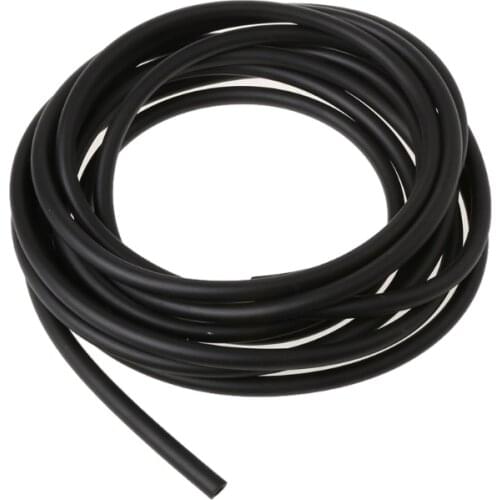 4mm Silicone Vacuum Tube Hose Silicon Tubing High Temperature 16.4ft 5M BLACK
