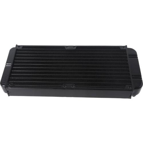 9.45“12 Tube Computer Water Cooling Radiator G1/4 Female Thread Heat Dissipation