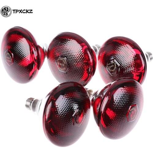 220V 100/150/200/250W/275W Thermal Lamp Smart Infrared LED Light Pet Brooder Hatch Chicken Piggy Dog Cat