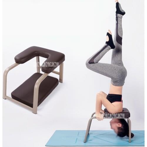 Gym Handstand Stool Bench Yoga Inverted Upside Chair Yoga Assisted Stool Inversion Machine Indoor Yoga Fitness Chair Equipment