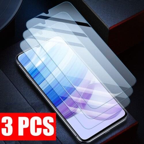 Mi A1 A2 A3 Mi 10T 10TPRO 10 LITE Tempered Glass For Xiaomi Mi 9 Lite 9T Pro Mi 8 SE POCO X3 NFC M3 F2 Screen Protector 3 Pcs