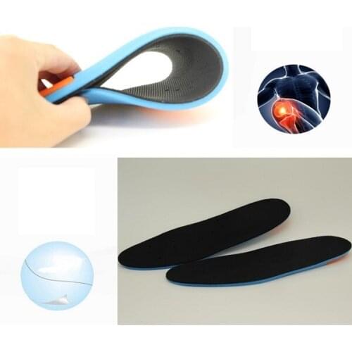 Womens Soft Breathable Shock Absorption Sport Shoe Pads Running Insert Insoles Cushion Blue