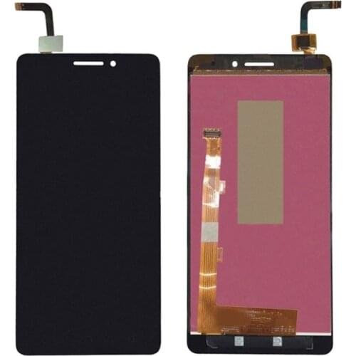 LCD Display Touch Panel Screen Digitizer Assembly + Frame For Lenovo vibe p1m LCD P1ma40 P1mc50 TD-LTE Free Tools