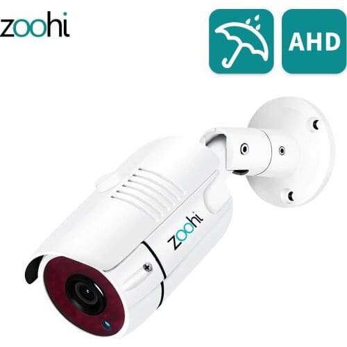 Zoohi 1080P Surveillance Cameras Analog High Definition Surveillance Infrared Camera Video Surveillance Waterproof CCTV Camera