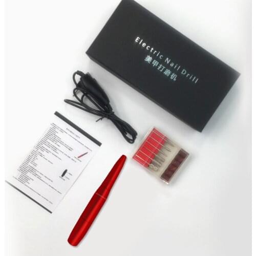 18000RPM Electric Apparatus for Manicure 5V Nail Pedicure Machine USB Cable Milling Manicure Grinding Bits Gel Cuticle Remover