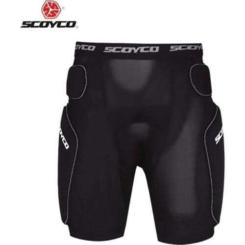 SCOYCO P-01 Motorcycle Armor Pants Motobike Bicycle Breathable Ass Riding Racing Trousers Motocross Shorts Protector
