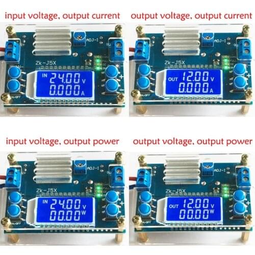 DC DC Buck Converter CC CV Step Down Power Module 32V 5A Adjustable Regulated power supply Voltmeter ammeter