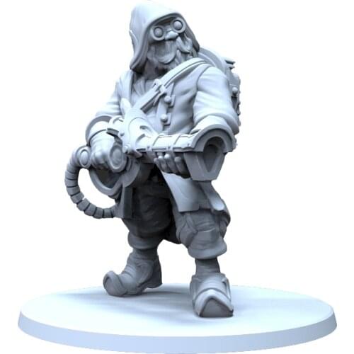 1/32 56mm Resin Model Dwarves dwarf Warrior Figure Unpainted RW-056