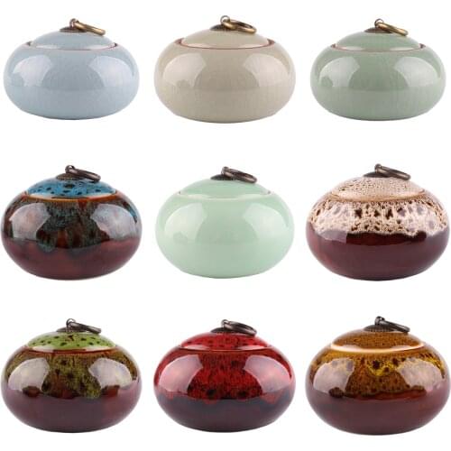 9 styles china Ceramic Tea Spice Nuts Food Sealed Storage Bottles Jars Container Caddy Sugar Salt Storage Tank Canister U-pick