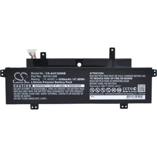 Cameron Sino 4200mAh battery for ASUS C300MA-DB01 Chromebook C300 C300M C300MA 0B200-01010000 B31N1346