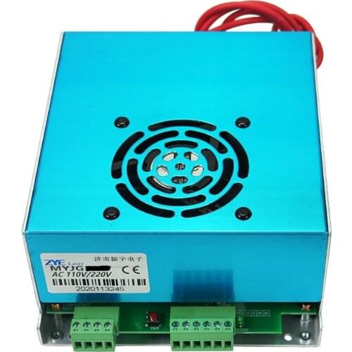 Enough Capacity PSU CO2 Laser Power Supply Supplier for CO2 Laser Engraving Cutting Machine MYJG 40W 50W 60W 80W 100W 130W 150W