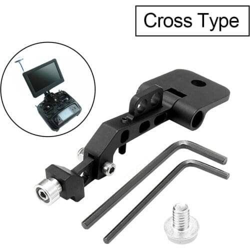 FPV Display Monitor Mount Holder RC Holder Bracket Supporter For Taranis X9D Plus QX7 QX7S Spektrum DX6 / DX6i Transmitter Part
