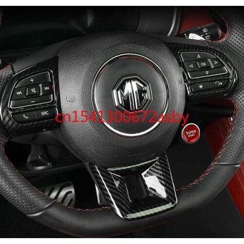 For MG HS Steering wheel button decorative frame car interior sticker sequins