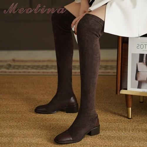 Ботфорты Meotina China At AliExpress