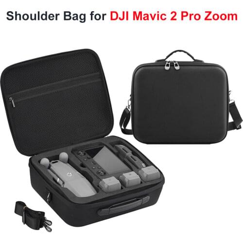For DJI Mavic 2 Pro Zoom Drone Shoulder Bag with Screen Remote Control Storage Bag Case for Mavic 2 Smart Controller Accessories