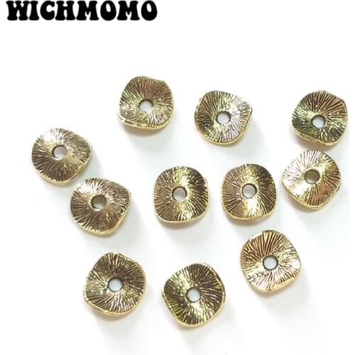 2019 New 50pcs 8mm Zinc Alloy Gold Clasps for DIY Beads Bracelet Necklace Jewelry Findings Accessories