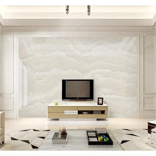 Xuesu New atmospheric cloud marble-textured background wall custom wallpaper 8D waterproof wall cloth