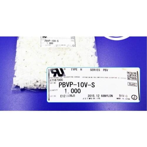 PBVP-10V-S JST Connectors terminals housings 100% new and Original parts