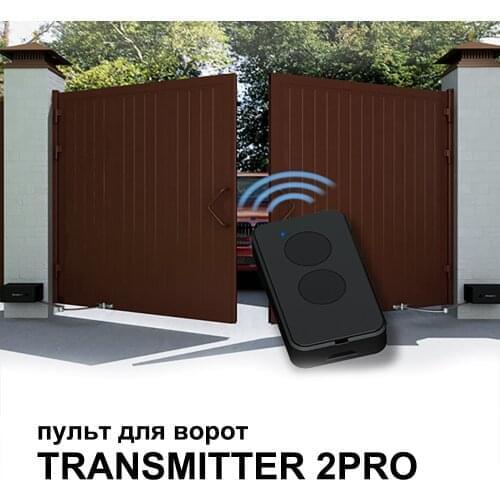 DOORHAN TRANSMITTER -2 PRO Gate Remote Control For All DOORHAN Rolling Code Garage Remote Keychain Barrier For Gate 433MHz
