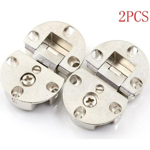 2pcs Cabinet door flap hidden Hinges micircle hinges Furniture Hardware High Quality