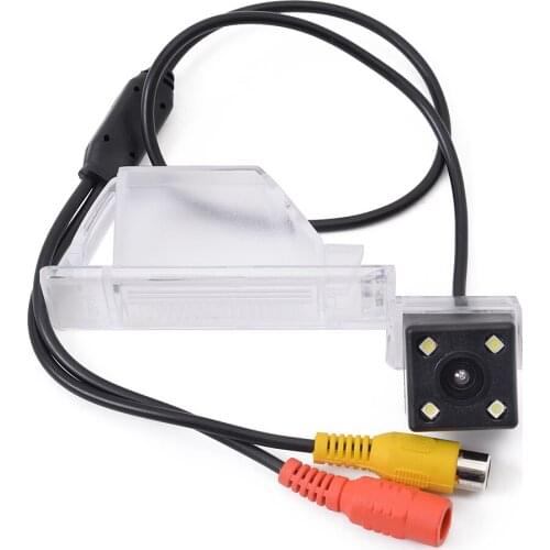 CCD Car Reverse Camera For Nissan Versa saden 2007-2015 LED Light Auto Rear View Backup Review Reversing Parking Kit