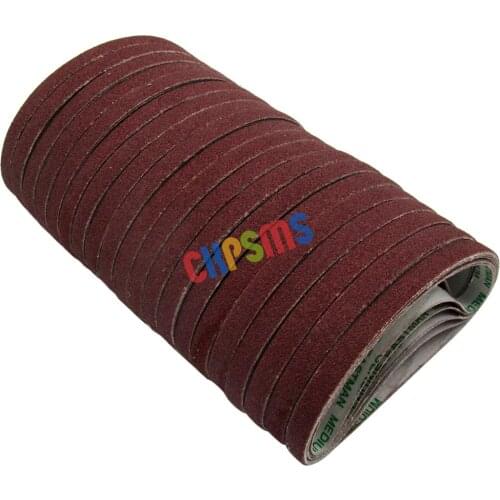 #181C2-2 one BOX OF 100 MEDIUM GRIT EASTMAN SHARPENING BANDS BELTS