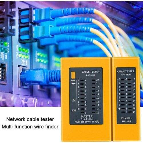 Network Cable Tester Wire Line Finder Multi-function Industrial Control Elements Wire Finder
