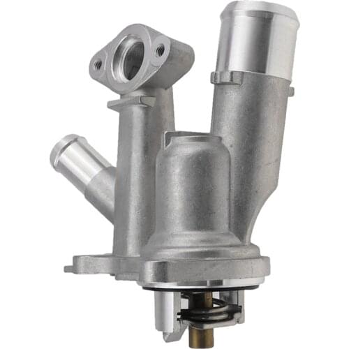 Car Engine Coolant Thermostat with Housing Fit for Ford Fusion Escape Fiesta Transit BM5Z8592B 1601-52470 BM5G9K478AB