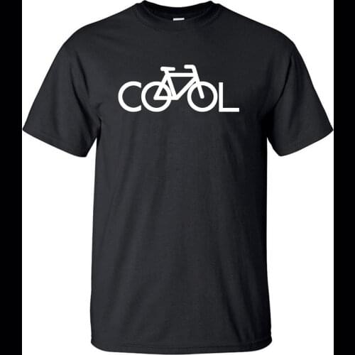 Bike Cool TShirt Men T Shirt Funny TShirts Summer Cotton Short Sleeve Black White Loose Round Neck Harajuku Print T-Shirt Tees