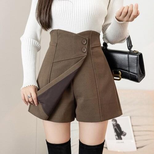 Wenaiyi Women's Wool Shorts