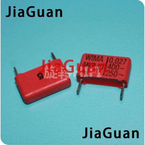10PCS RED WIMA MKP10 0.027UF 400V p15mm original new MKP-10 273/400V audio 27nf film 273 PCM15 hot sale 0.027uf/400v