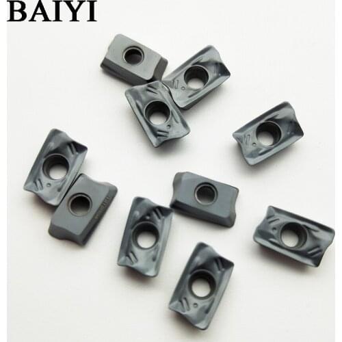 10pcs R390 11T308M PM 1010 carbide blade face milling inserts cutter turning tools blade